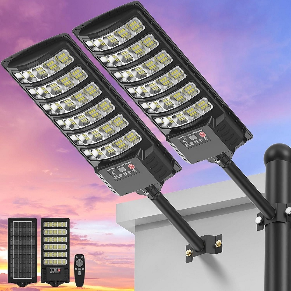 Outdoor Lighting Dusk To Dawn - مصباح شارع يعمل بالطاقة الشمسية مع