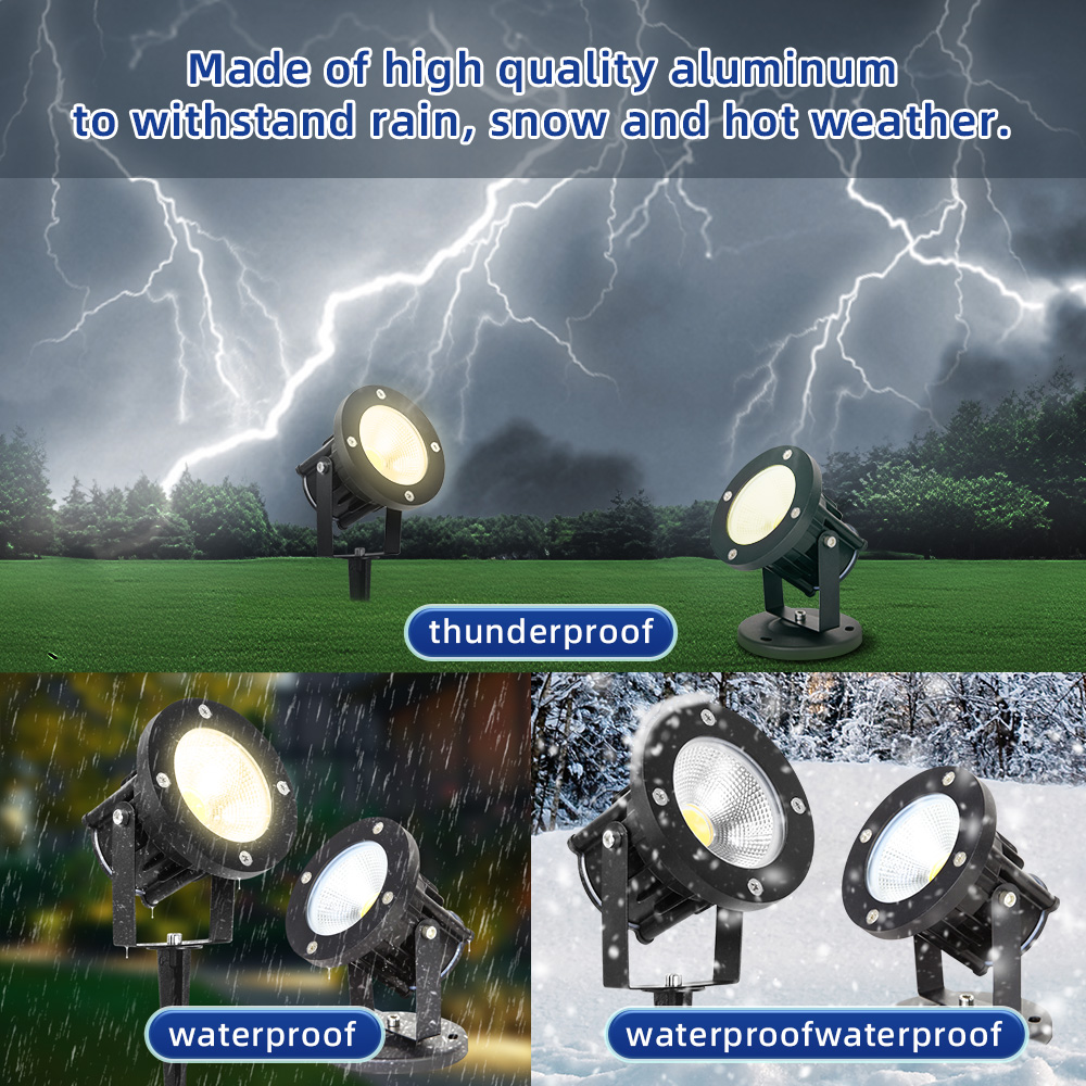 Outdoor Lighting For Backyard - مصباح حديقة LED GU10، إضاءة خارجية