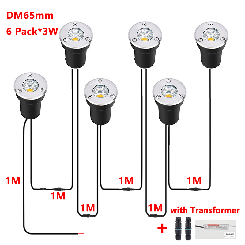 Ground Light Recessed - إضاءة LED مدفونة مقاومة للماء IP67