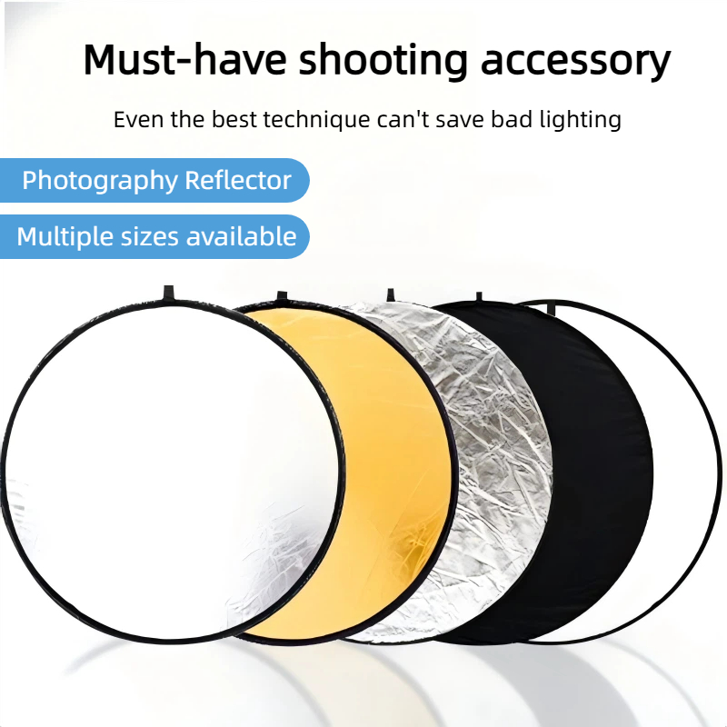 Outdoor Lighting For Photography - لوحة إضاءة محمولة قابلة للطي ثنائية