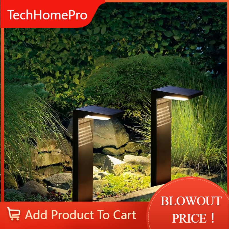 Wired Pathway Light - مصابيح حديقة LED تعمل بالطاقة الشمسية