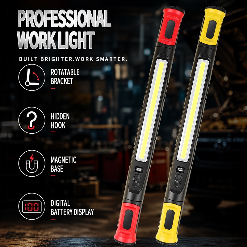 Outdoor Lighting Repair - مصباح عمل مغناطيسي COB قابل لإعادة