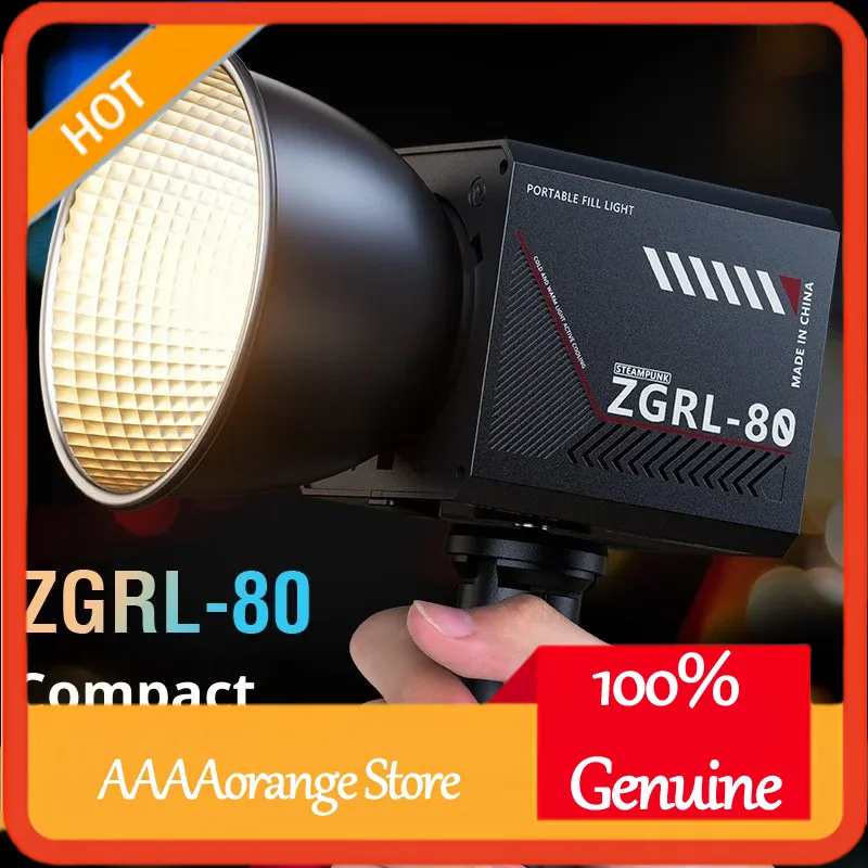 Outdoor Lighting For Photography - ZGRL80 80 واط COB LED الفيديو