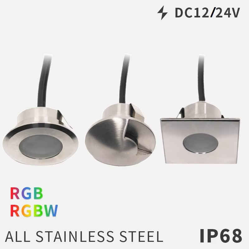 Ground Light Recessed - QITU LED أضواء حديقة خارجية مقاوم