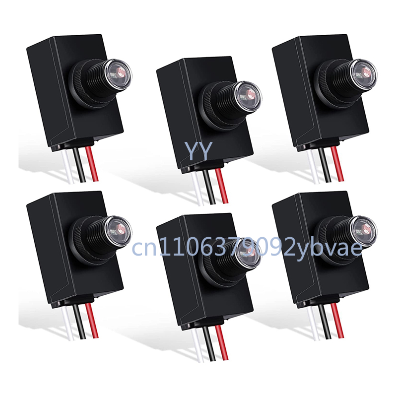 Outdoor Lighting Dusk To Dawn - 6 عبوات من أجهزة استشعار من