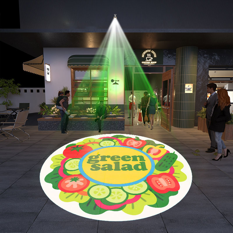 Outdoor Lighting Logo - جهاز عرض شعار STLF مع إضاءة