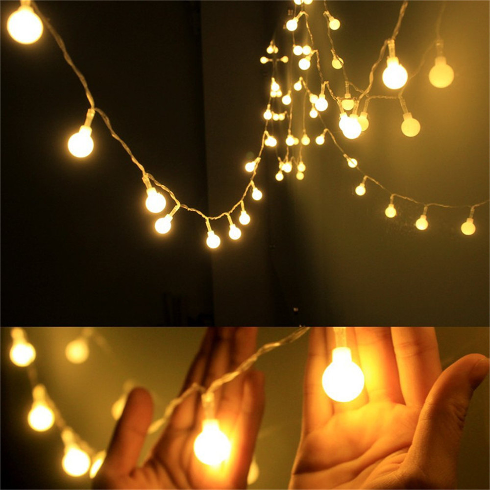 أضواء خيطية تعمل بالطاقة الشمس - مراجعة Outdoor Lighting For Backyard وسعره
