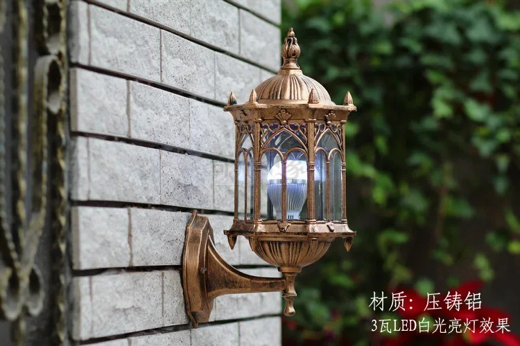مصباح جداري للحدائق على الطراز - مراجعة Outdoor Lighting Mediterranean Style وسعره
