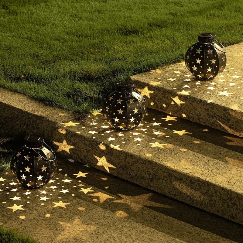 مصباح حديقة على شكل نجمة، أضوا - مراجعة Outdoor Lighting For Backyard وسعره