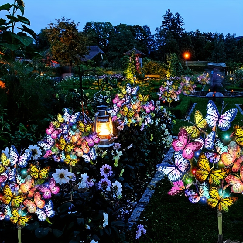 أضواء حديقة الفراشة LED بالطاق - مراجعة Solar Path Light وسعره