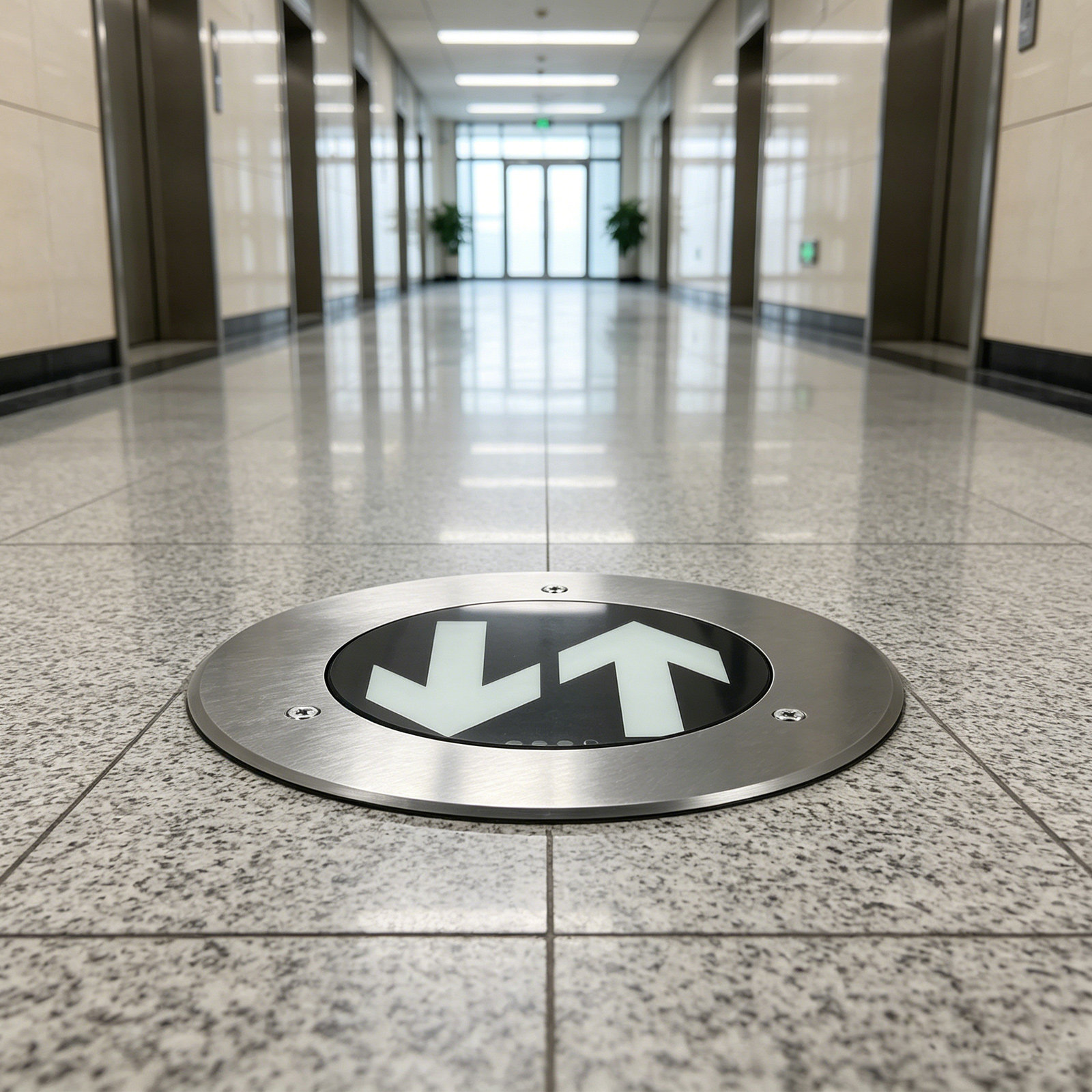 علامة خروج طوارئ مدمجة في الأر - مراجعة Ground Light Recessed وسعره