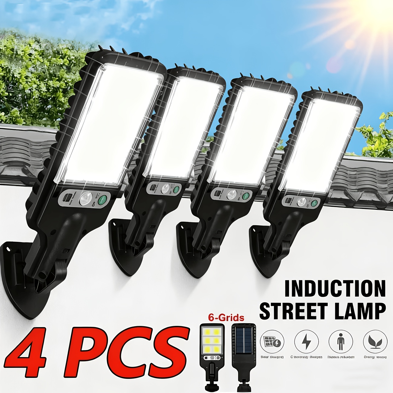 مصباح شارع يعمل بالطاقة الشمسي - مراجعة Outdoor Lighting Dusk To Dawn وسعره