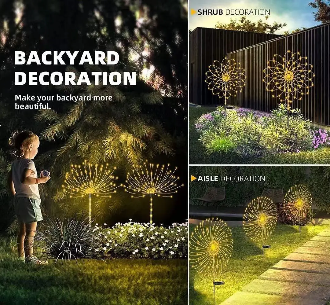 أضواء الحديقة الشمسية 200LED م - مراجعة Wired Pathway Light وسعره
