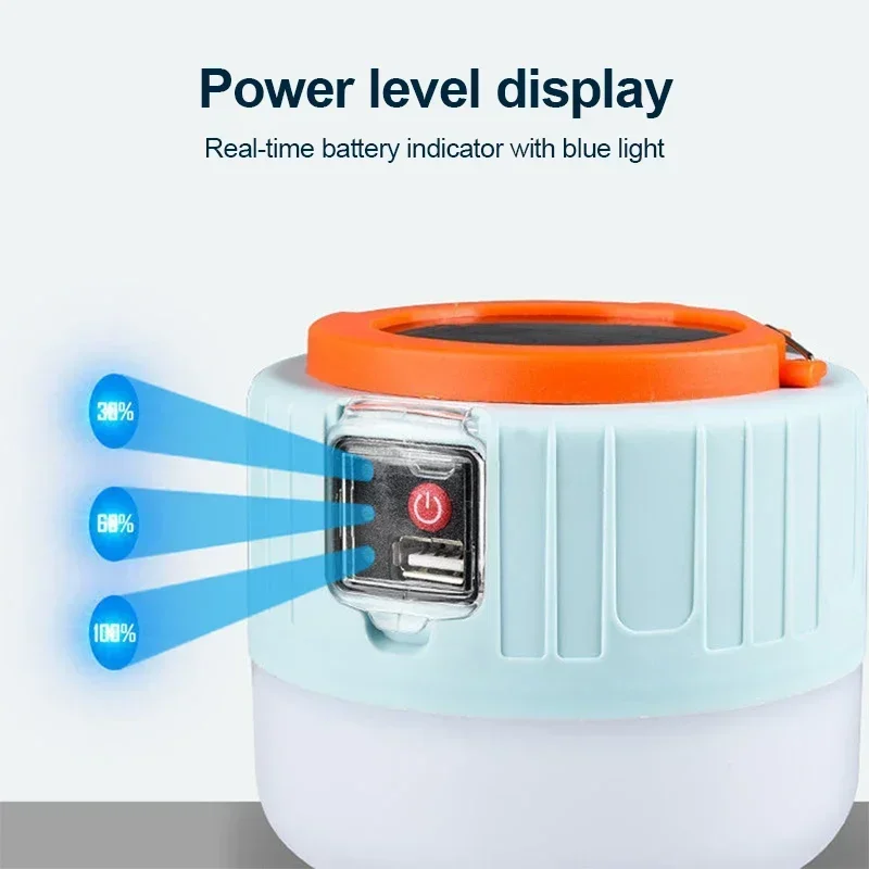 LED الشمسية التخييم ضوء قوة ال - مراجعة Outdoor Lighting Remote Control وسعره
