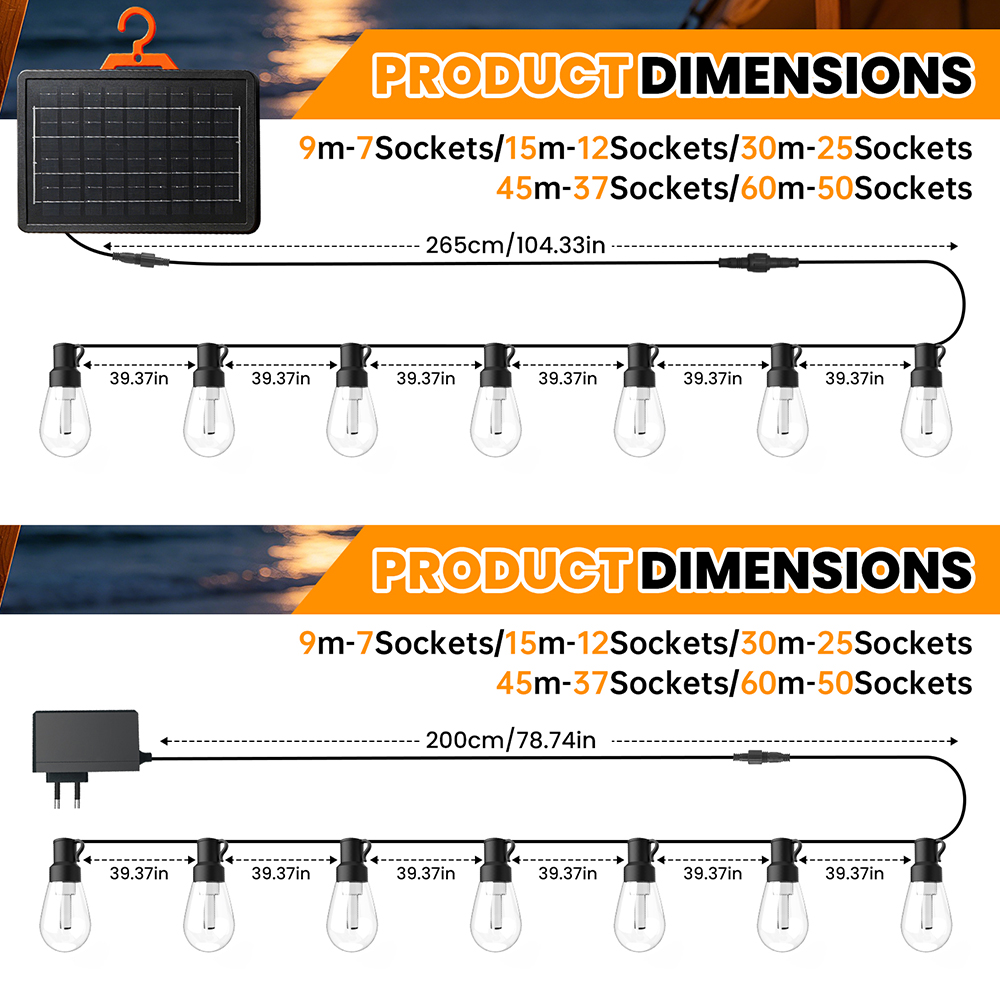 سلسلة أضواء LED كروية مقاومة ل - مراجعة Outdoor Lighting For Fence وسعره