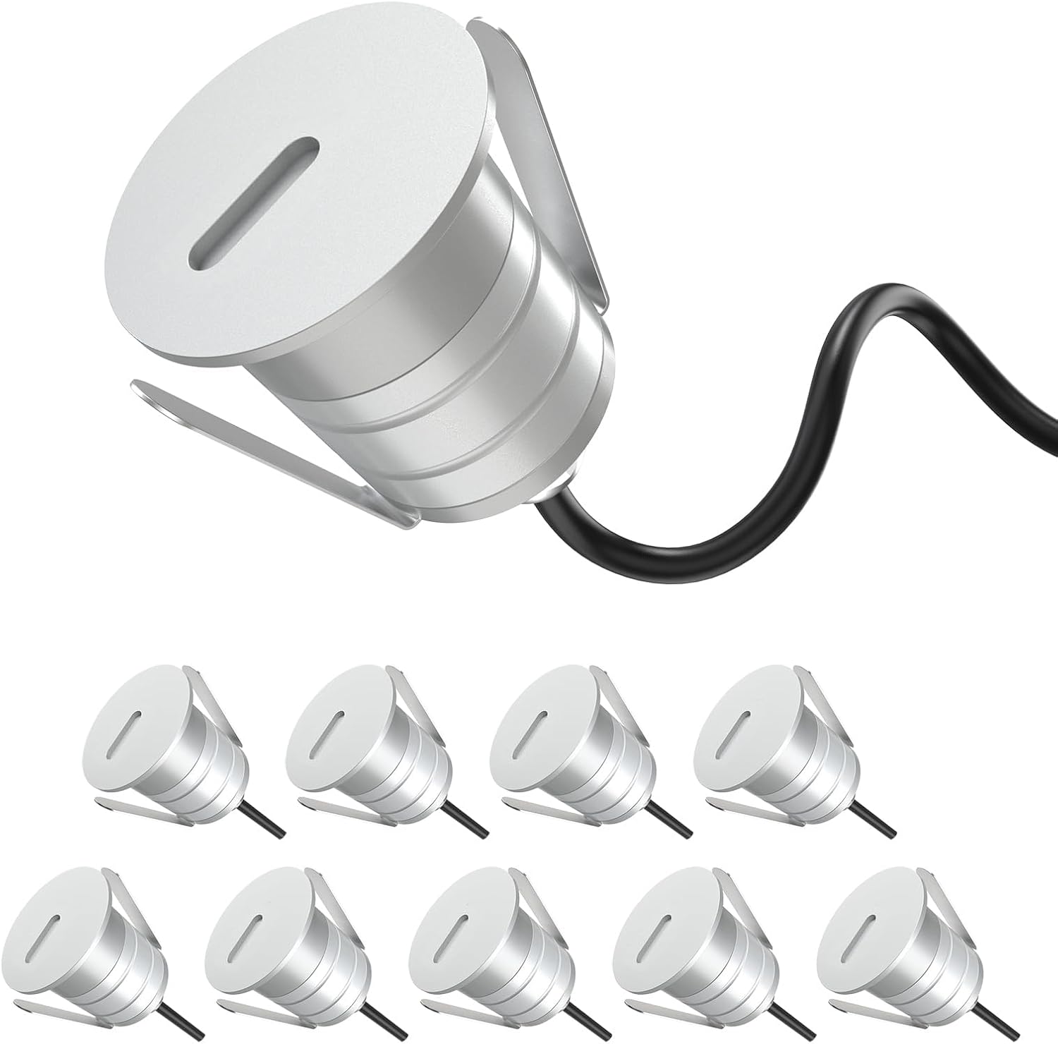 راحة LED خطوة ضوء 1 واط 10 عبو - مراجعة Ground Light Recessed وسعره