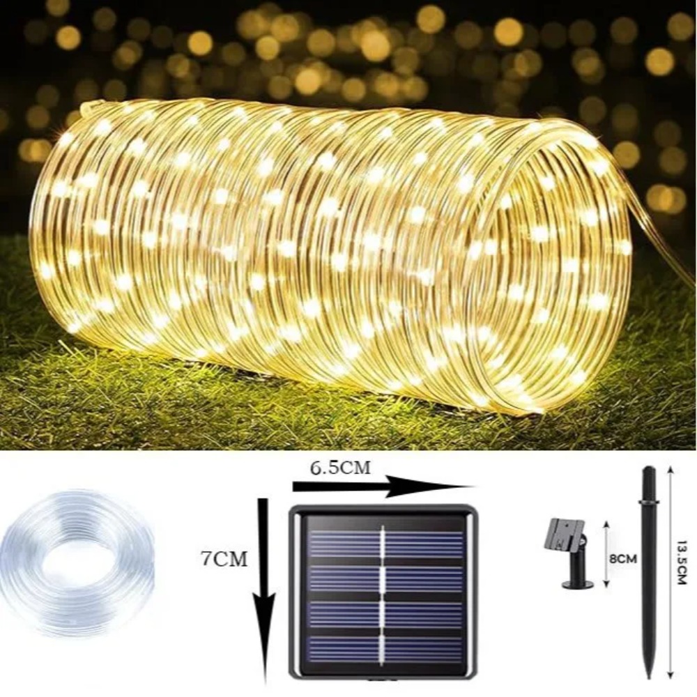 7 متر/12 متر/22 متر في الهواء  - مراجعة Outdoor Lighting For Fence وسعره