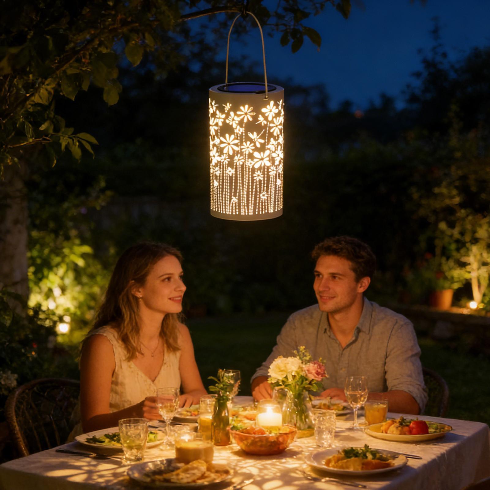 فوانيس شمسية معلقة مقاومة للما - مراجعة Solar Path Light وسعره