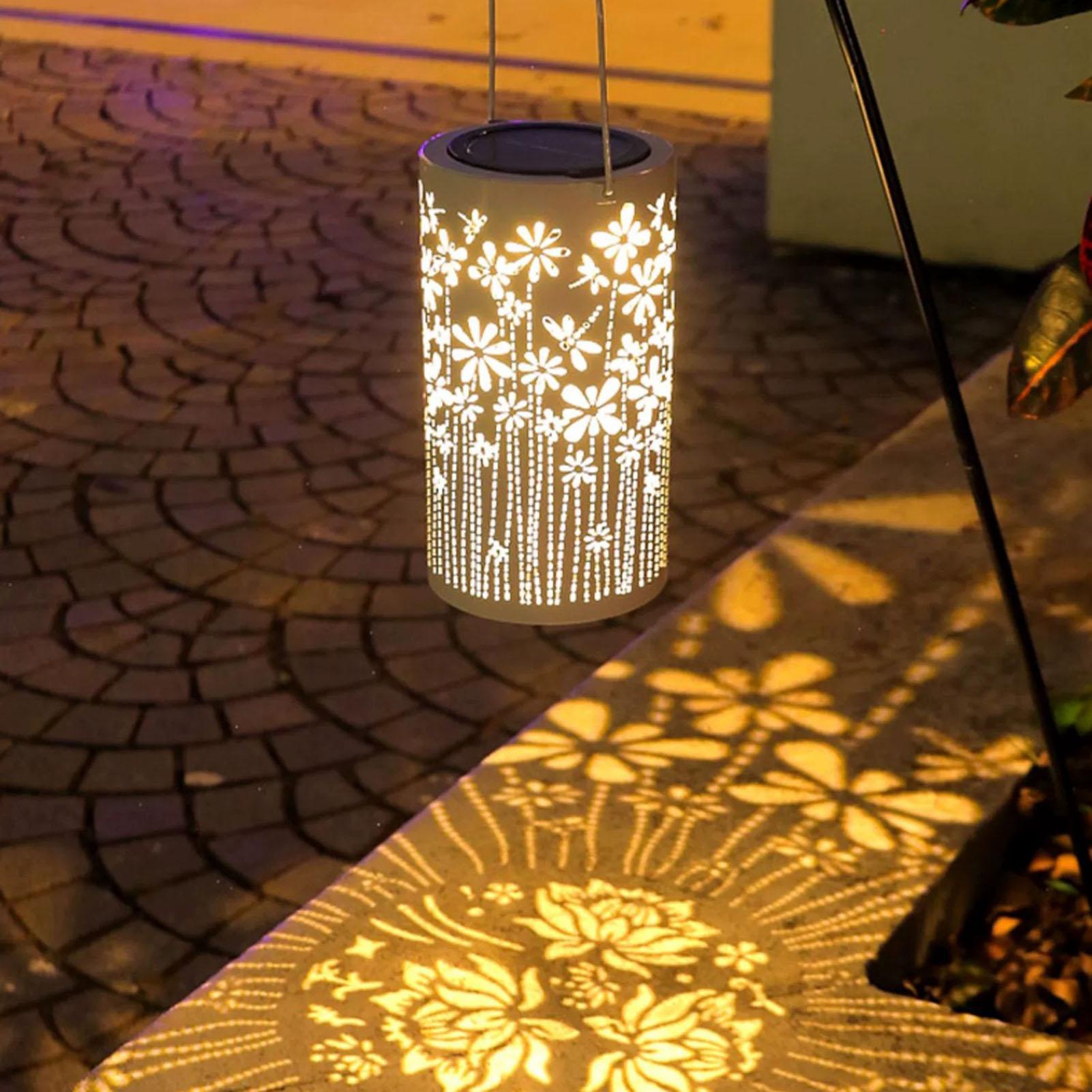 فوانيس شمسية معلقة مقاومة للما - مراجعة Solar Path Light وسعره