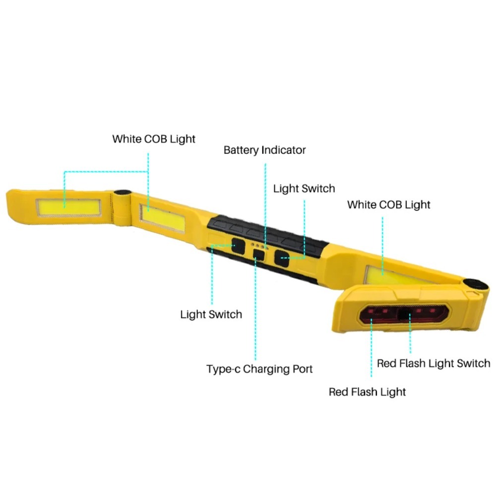 مصباح عمل LED محمول مغناطيسي م - مراجعة Outdoor Lighting Repair وسعره