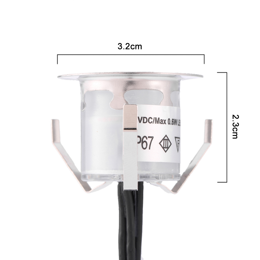 10 قطع من أضواء LED الأرضية ال - مراجعة Ground Light Recessed وسعره