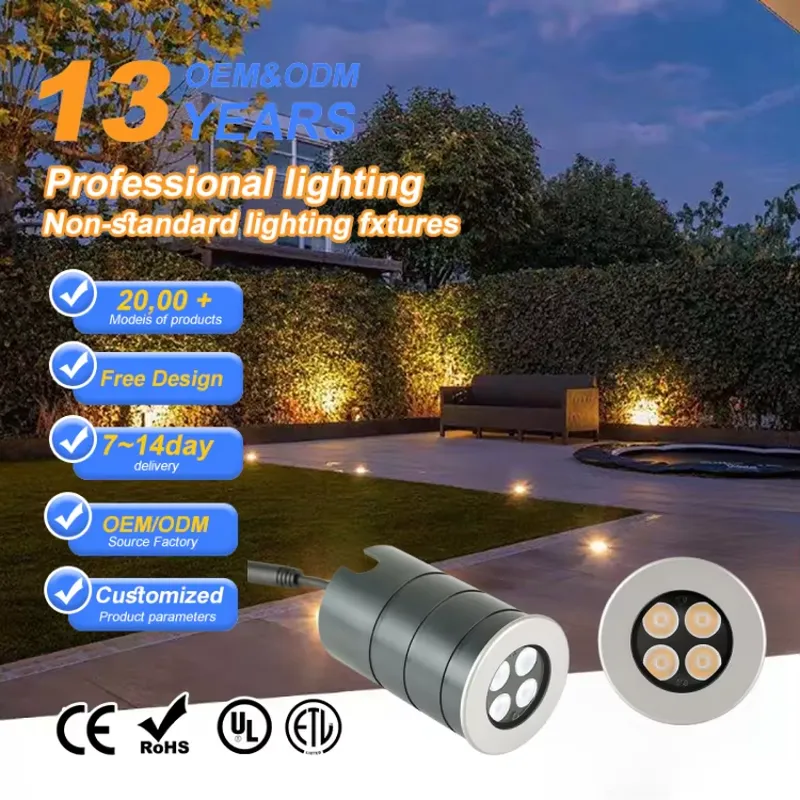 مصباح LED أرضي مدفون مقاوم للم - مراجعة Ground Light Recessed وسعره