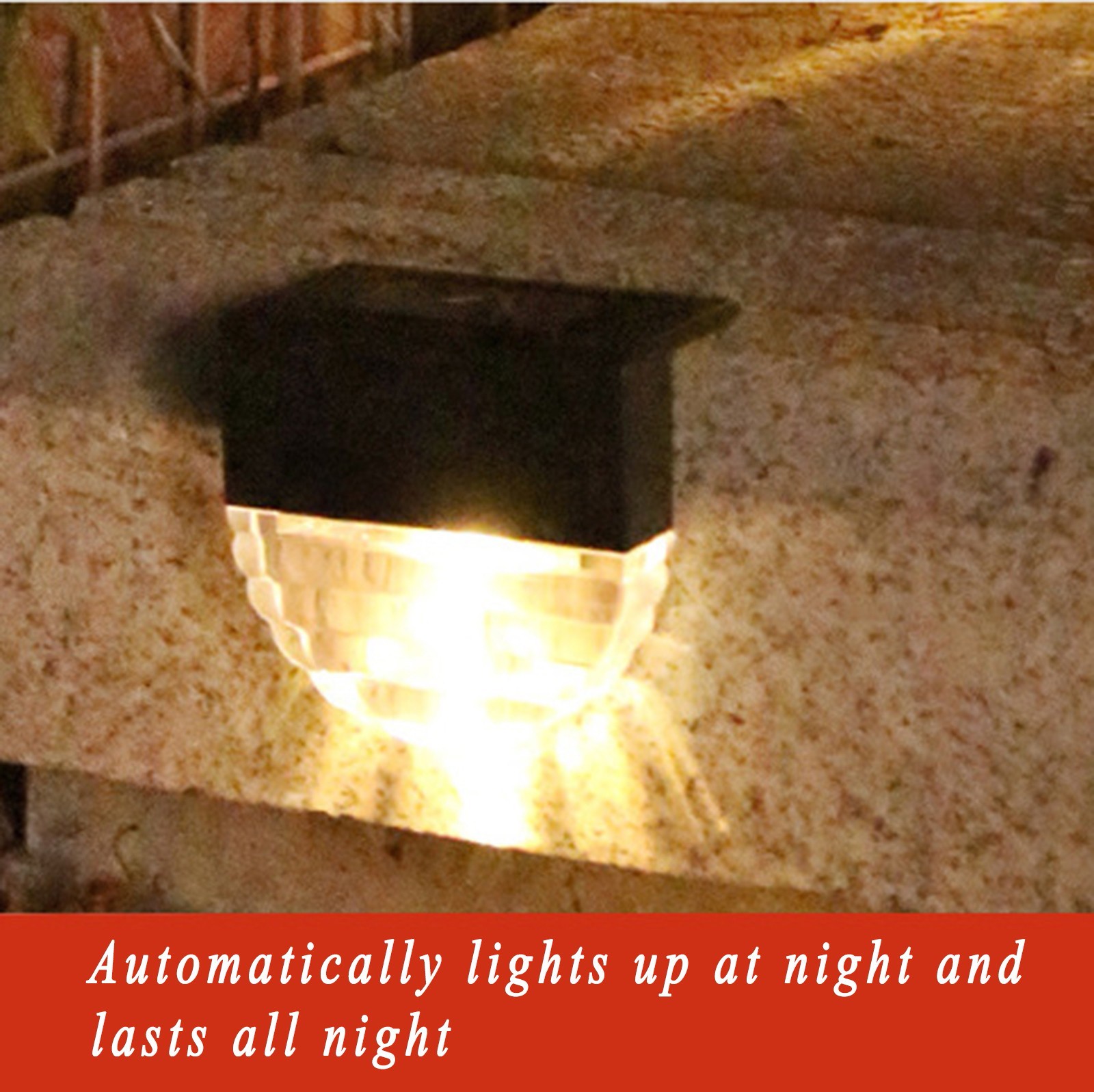 مصباح LED خارجي يعمل بالطاقة ا - مراجعة Outdoor Lighting For Fence وسعره