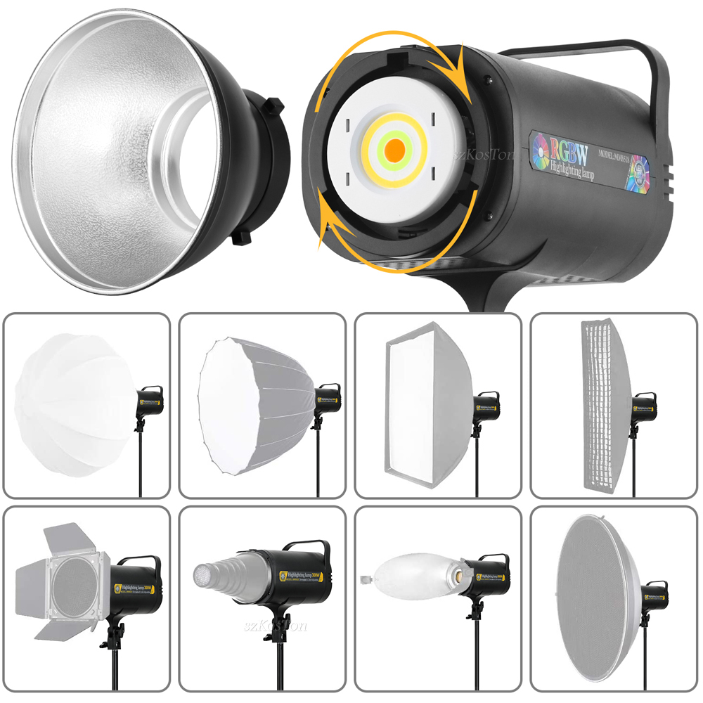RGB مصباح ليد الفيديو الضوئي ا - مراجعة Outdoor Lighting For Photography وسعره
