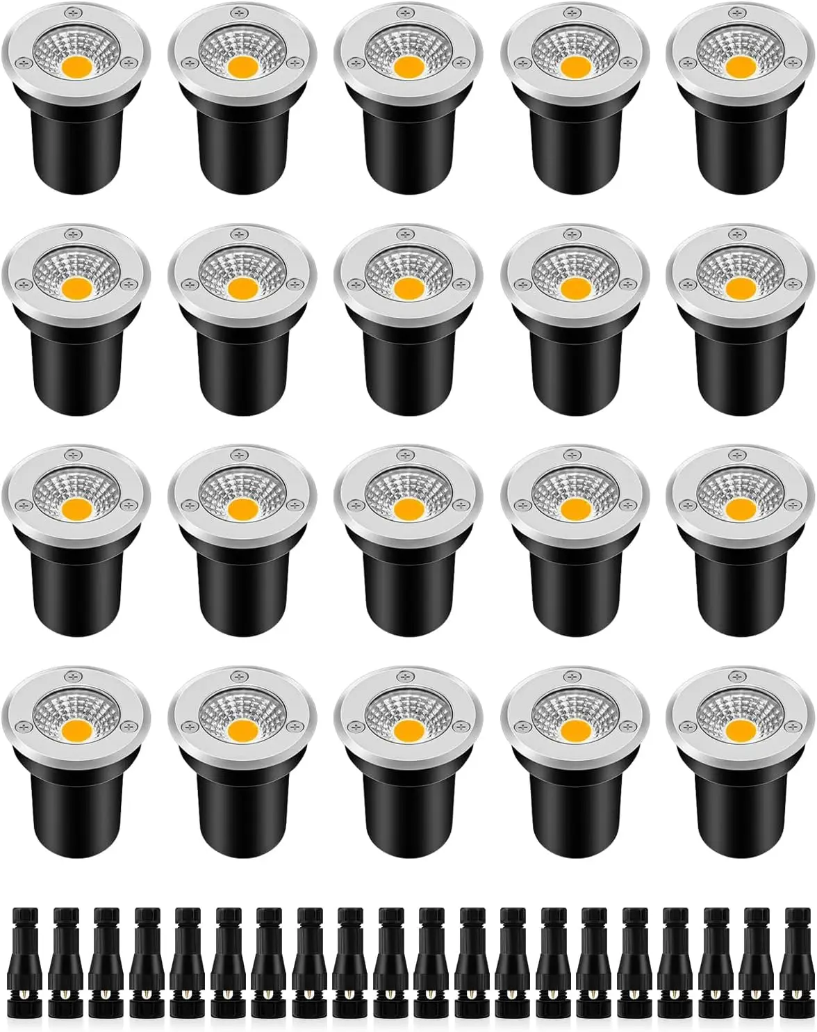 أضواء LED أرضية منخفضة الجهد ل - مراجعة Wired Pathway Light وسعره