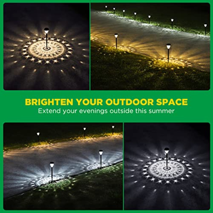 أضواء شمسية فائقة السطوع للاست - مراجعة Outdoor Lighting Dusk To Dawn وسعره