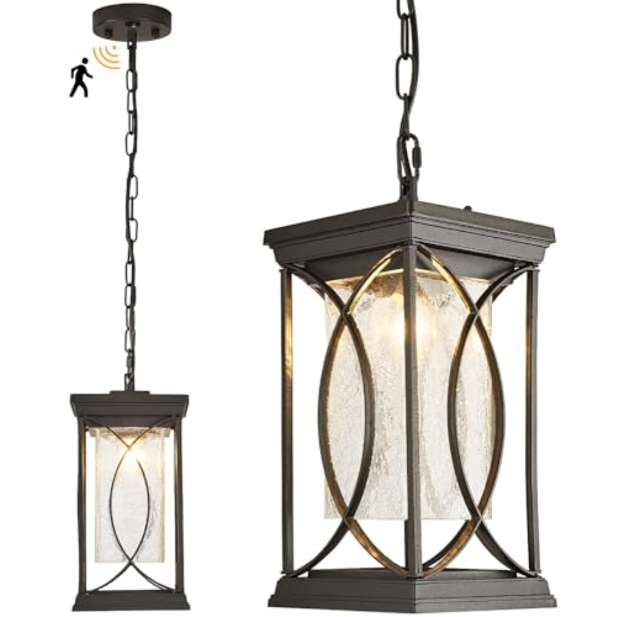 مصباح معلق خارجي يعمل بالحركة  - مراجعة Outdoor Lighting Dusk To Dawn وسعره