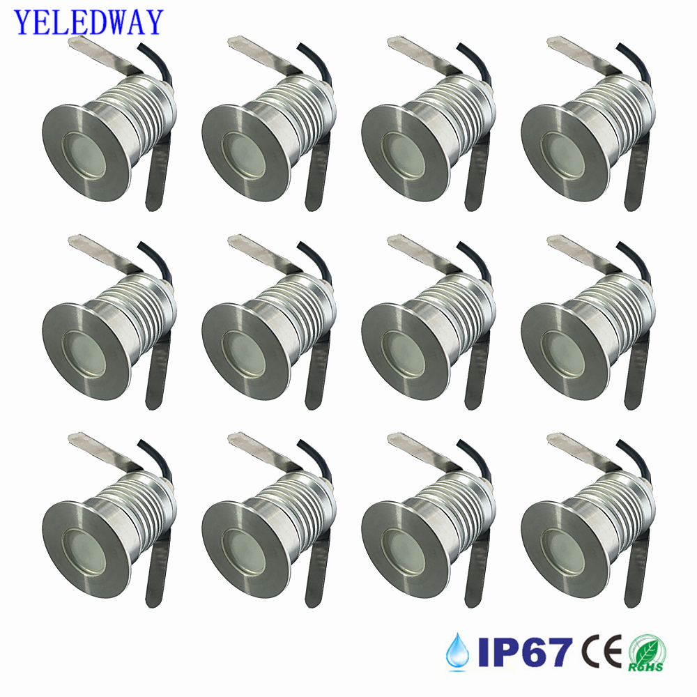 IP67 مقاوم للماء 1 واط LED إضا - مراجعة Ground Light Recessed وسعره