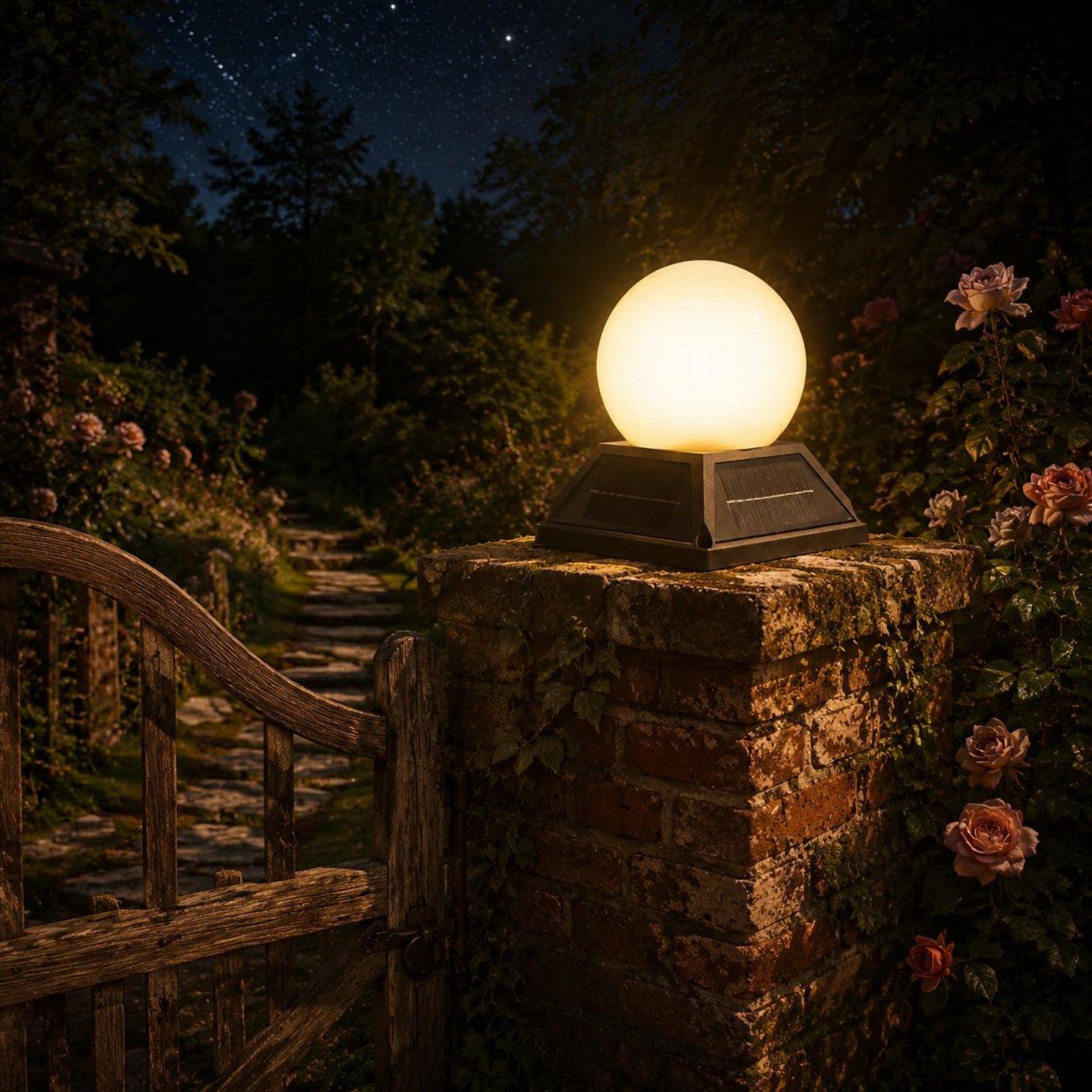 مصباح شمسي لغطاء العمود مع وحد - مراجعة Outdoor Lighting Controller وسعره