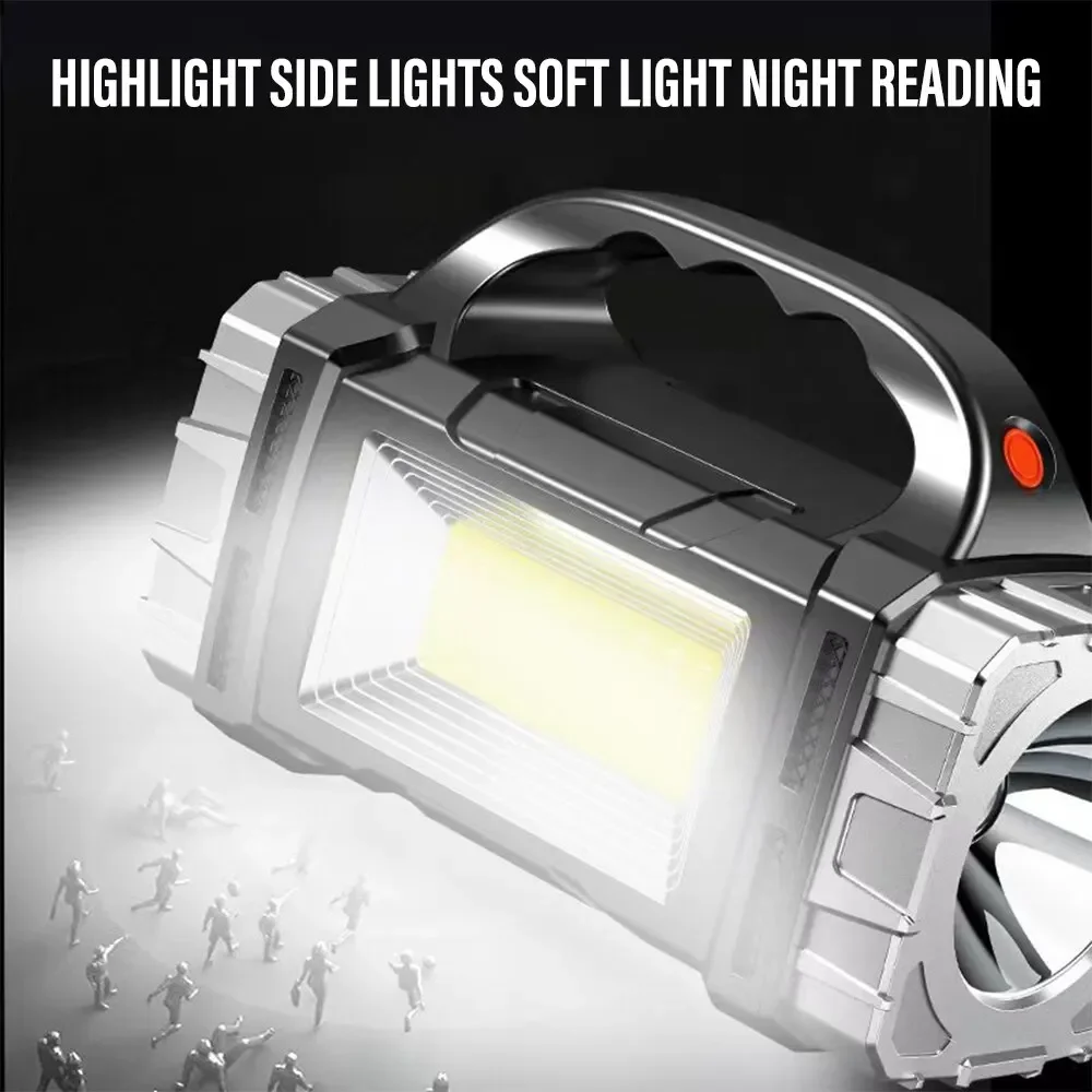 مصباح يدوي LED شمسي عالي الطاق - مراجعة Outdoor Lighting For Backyard وسعره