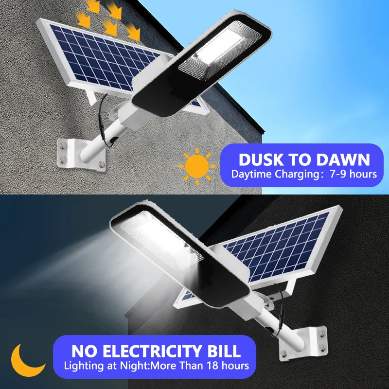 200 واط ضوء الشمس القوي في اله - مراجعة Outdoor Lighting Dusk To Dawn وسعره