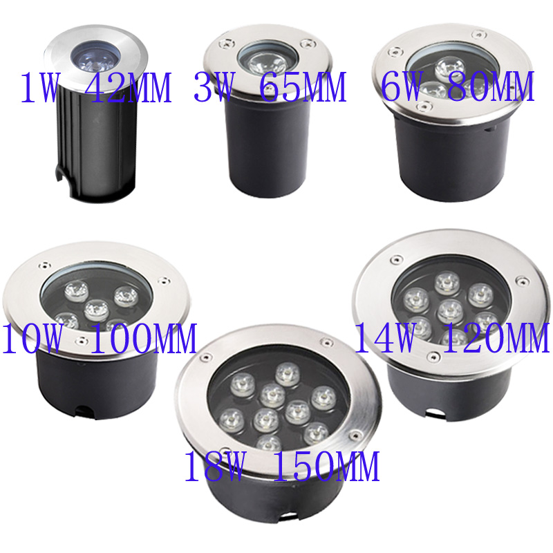 إضاءة مقاومة للماء ضوء حديقة م - مراجعة Ground Light Recessed وسعره