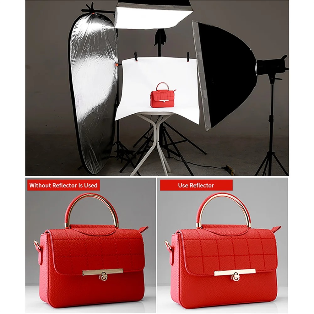 عاكس ضوء قابل للطي 5 في 1 بطول - مراجعة Outdoor Lighting For Photography وسعره