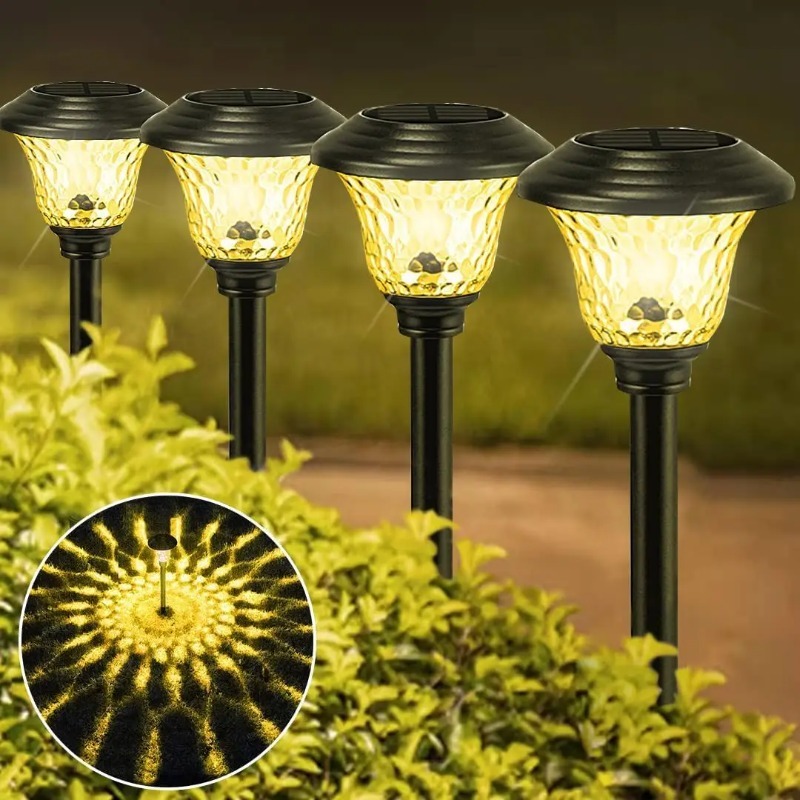 أضواء ممرات الحدائق الشمسية ال - مراجعة Outdoor Lighting Dusk To Dawn وسعره