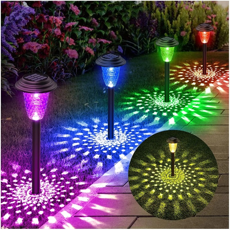 أضواء ممرات الحدائق الشمسية ال - مراجعة Outdoor Lighting Dusk To Dawn وسعره