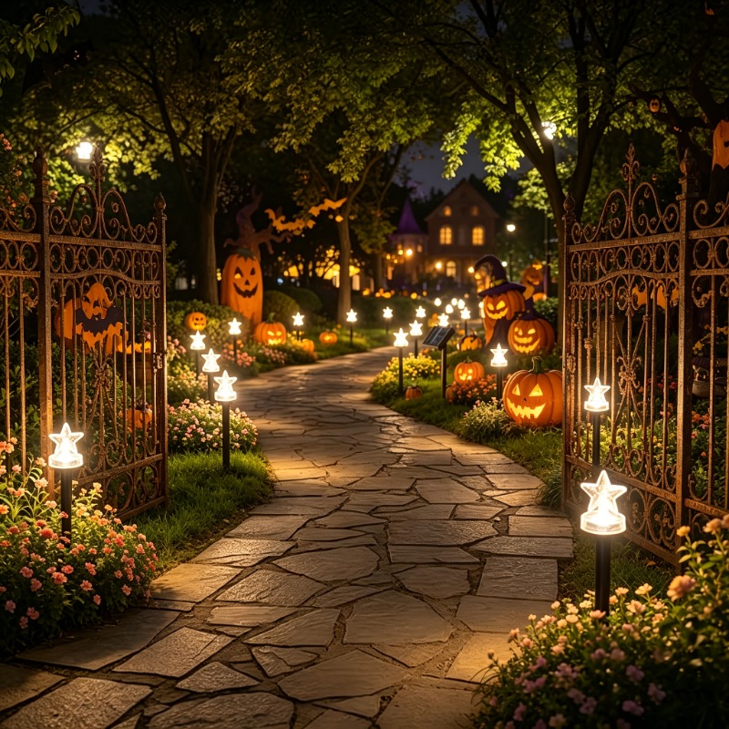 مجموعة واحدة من أضواء التوجيه  - مراجعة Solar Path Light وسعره