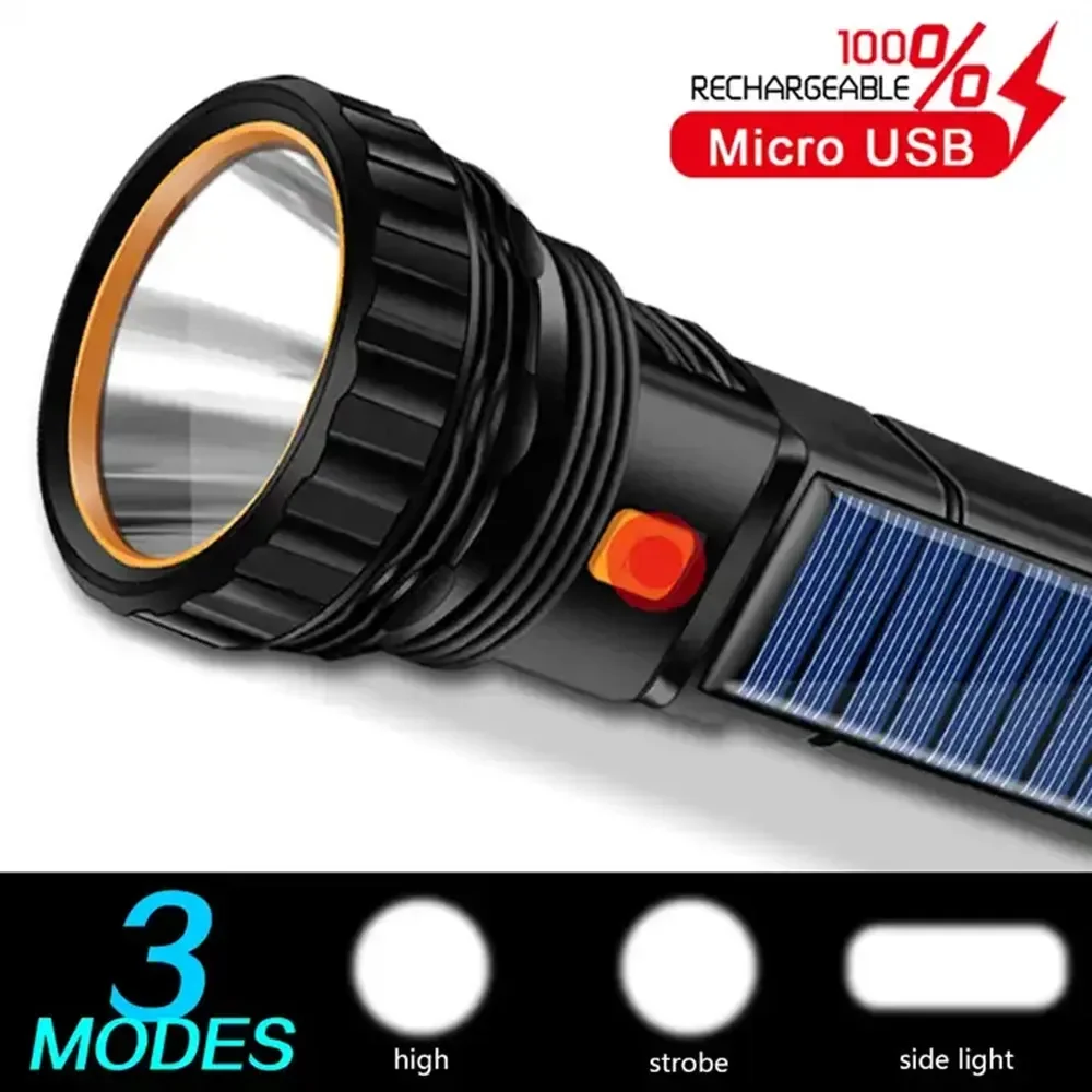 مصباح يدوي LED شمسي متعدد الوظ - مراجعة Outdoor Lighting For Backyard وسعره