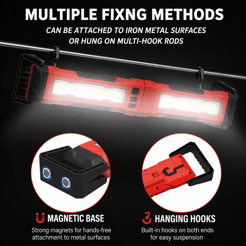 مصباح عمل جديد بتقنية COB قابل - مراجعة Outdoor Lighting Repair وسعره
