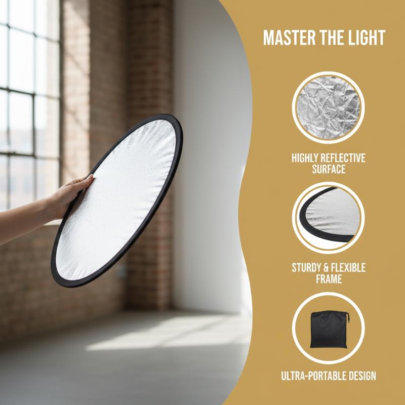 عاكس ضوء دائري 5 في 1 قابل للط - مراجعة Outdoor Lighting For Photography وسعره
